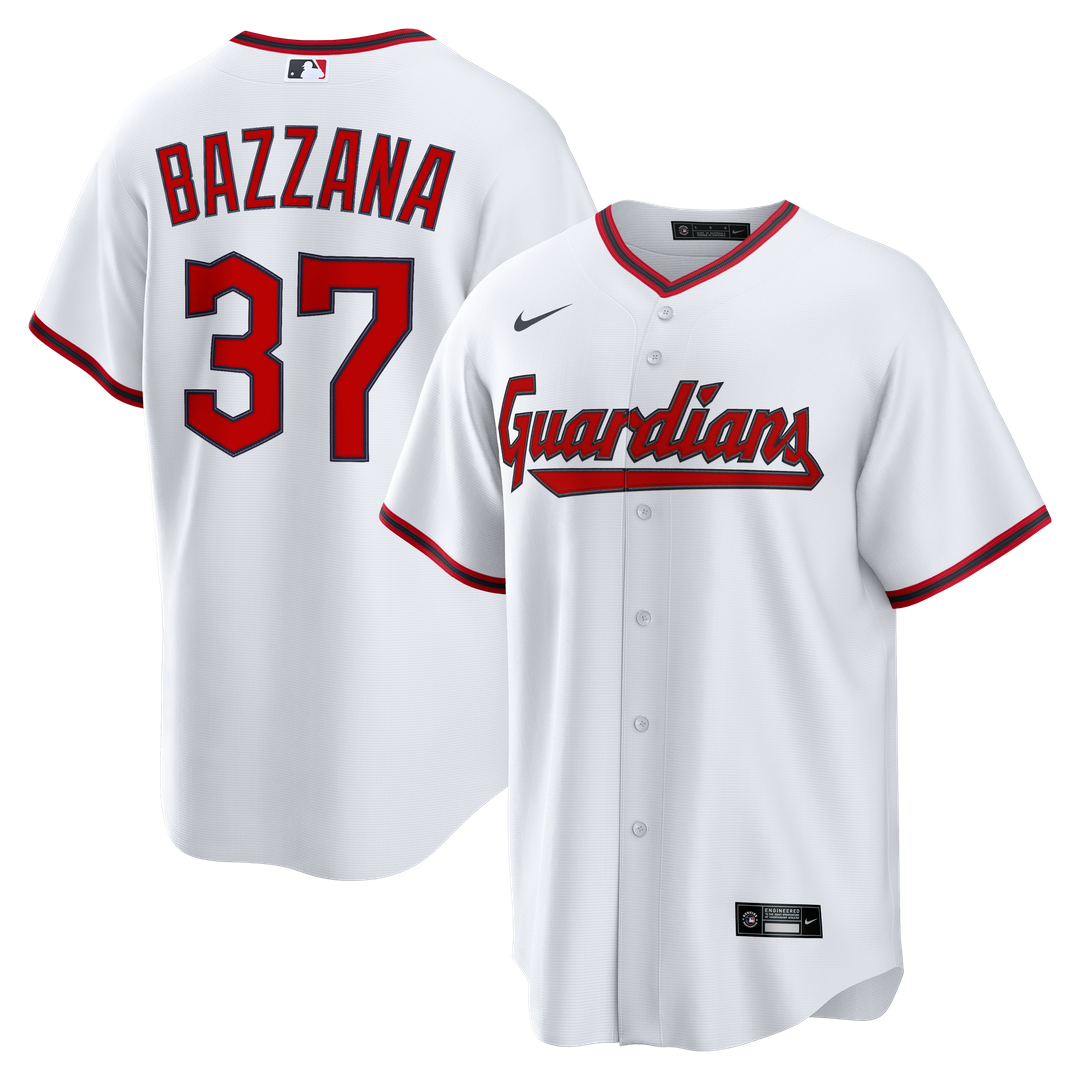 Cleveland Guardians Travis Bazzana Home Replica Jersey — White