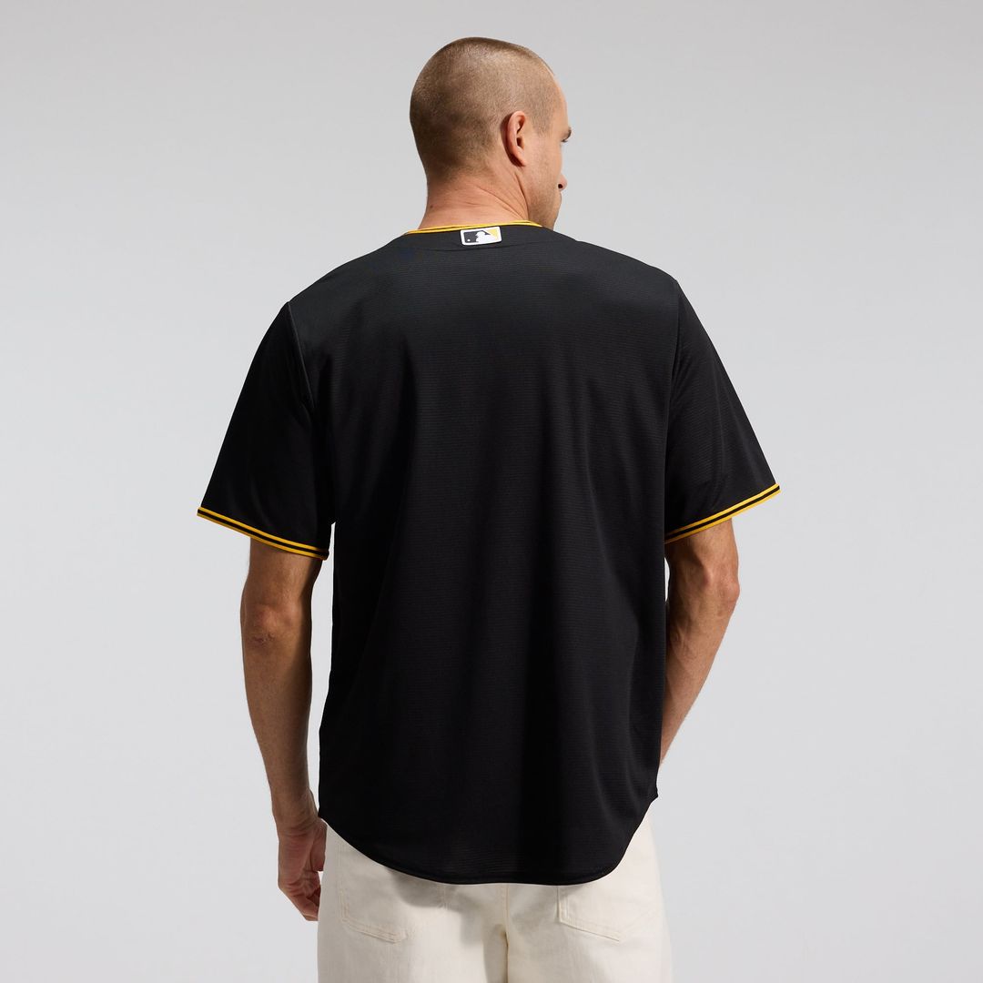 Pittsburgh Pirates Alternate Replica Team Jersey — Black