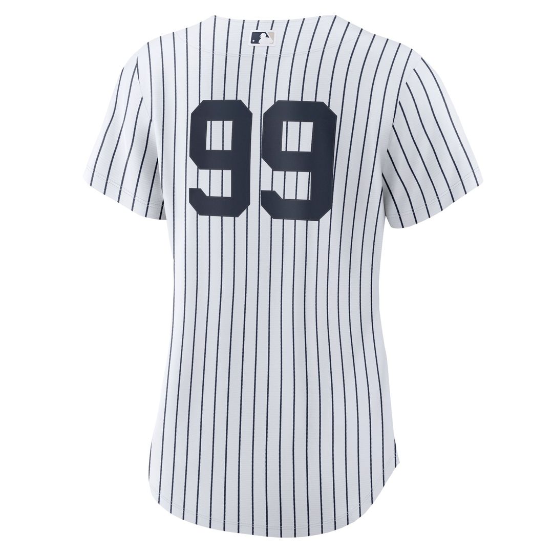 New York Yankees Aaron Judge Women's Home Replica Jersey — White