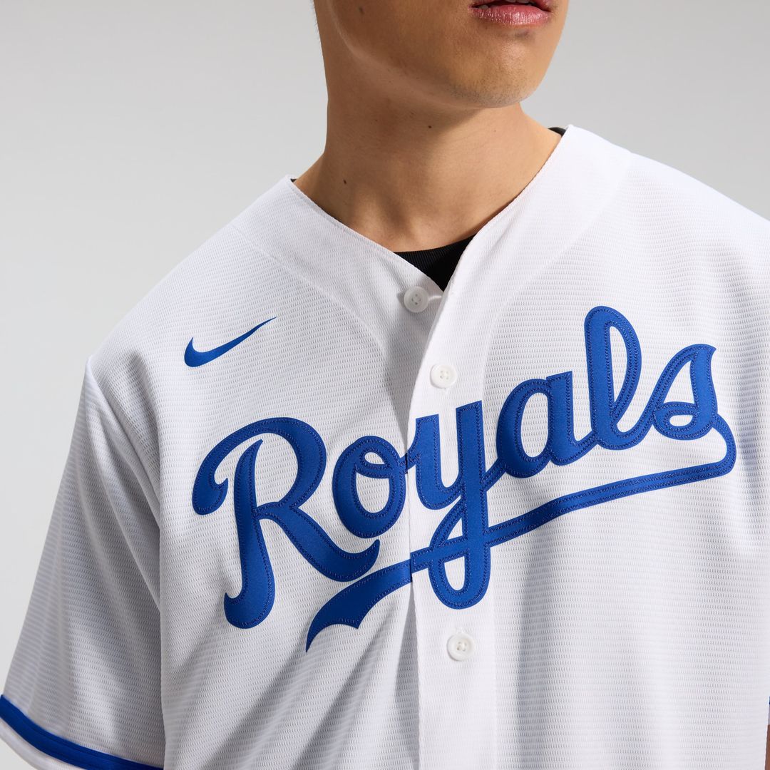 Kansas City Royals Bobby Witt Jr. Home Replica Jersey — White