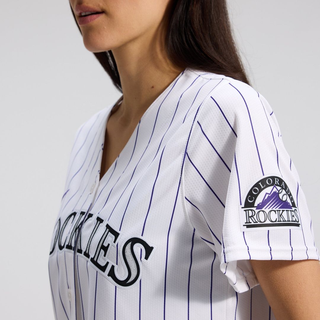 Colorado Rockies Women's Home Limited Jersey — White