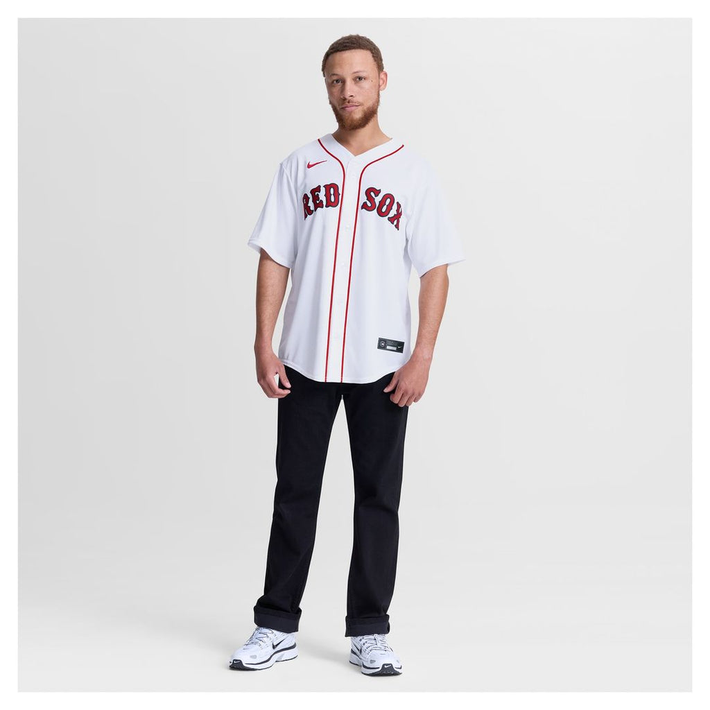 Boston Red Sox Jovani Moran Home Replica Jersey — White