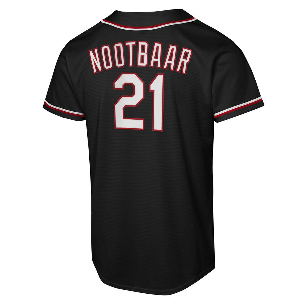 St. Louis Cardinals Lars Nootbaar Youth Fashion Replica Jersey — Black