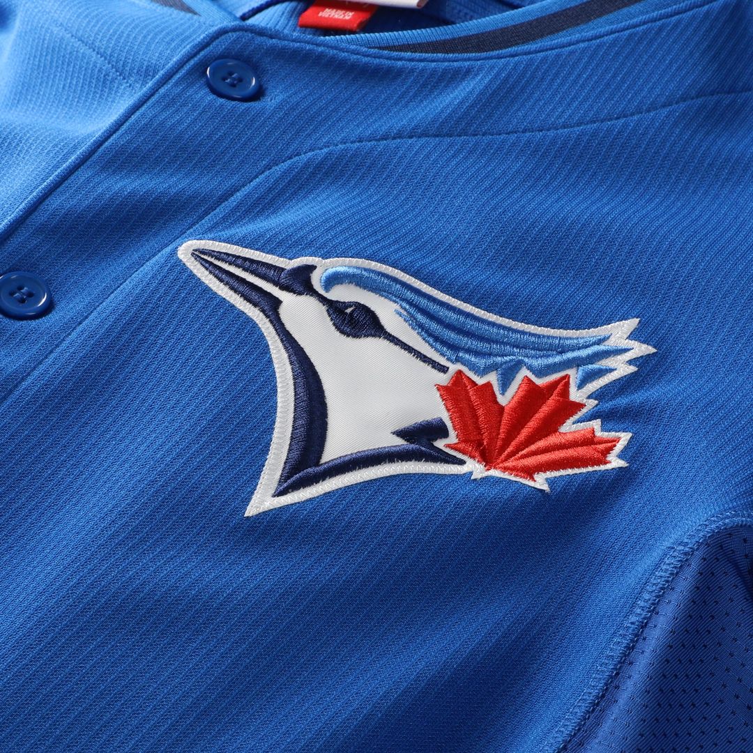 Toronto Blue Jays Jose Bautista Authentic Batting Practice Jersey — Blue