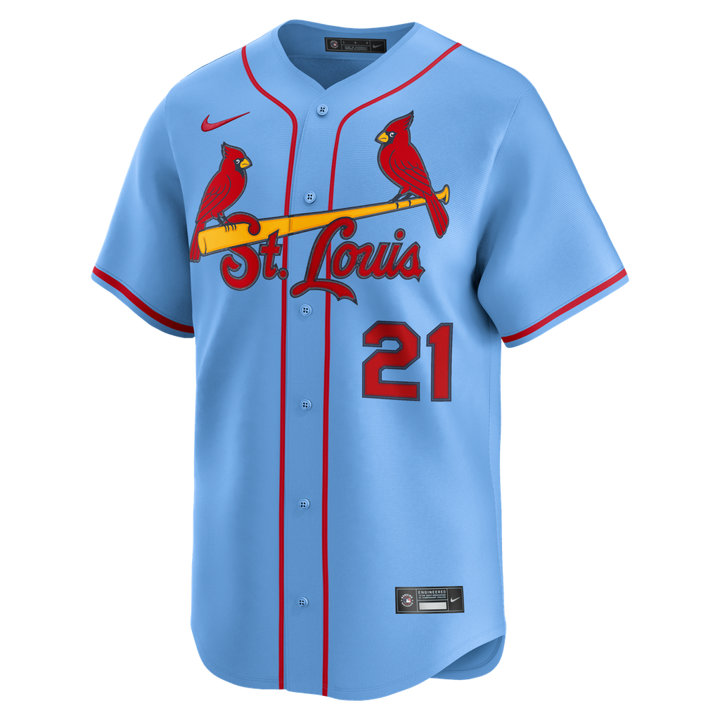 St. Louis Cardinals Lars Nootbaar Alternate Limited Jersey — Light Blue