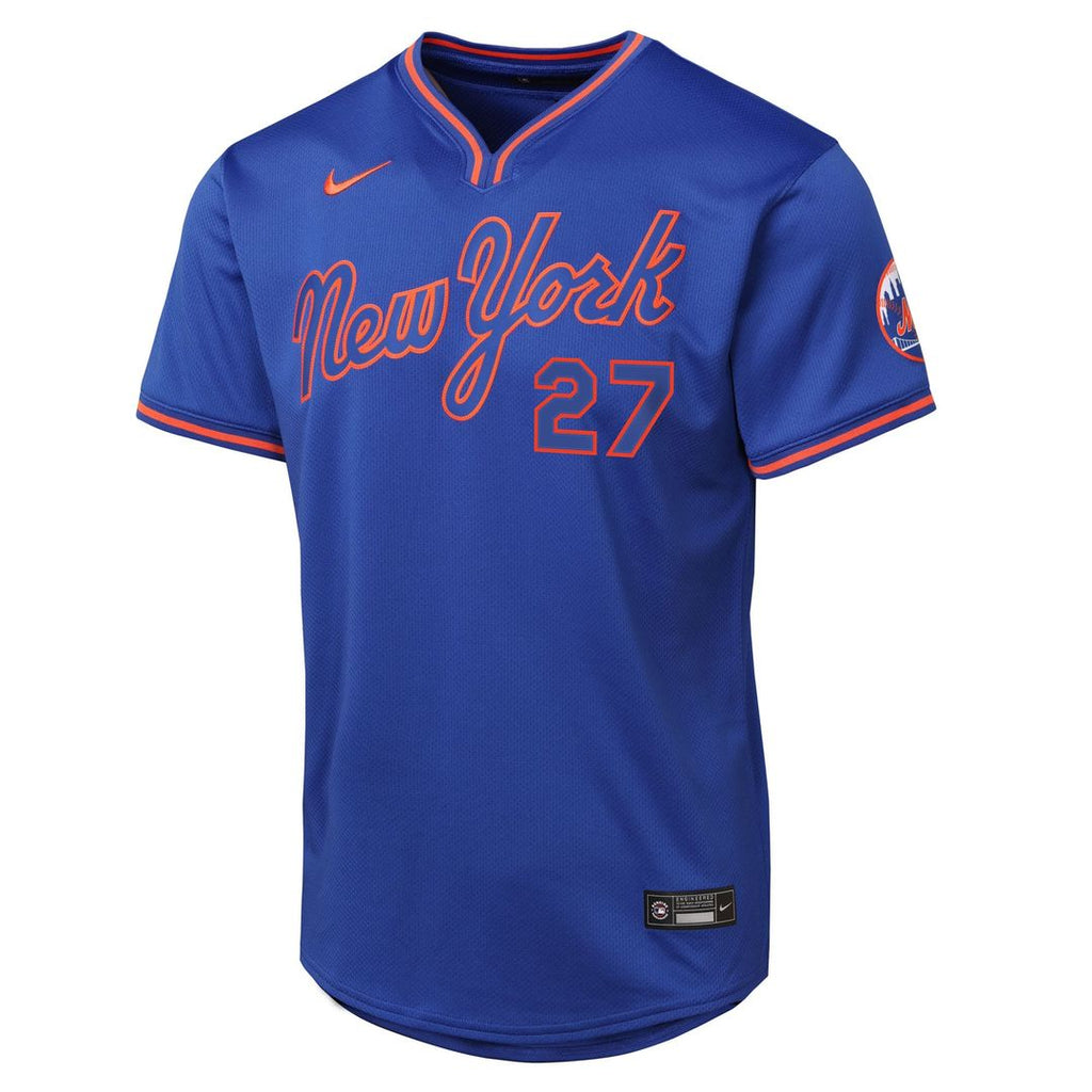 New York Mets Mark Vientos Youth Alternate 2 Limited Jersey — Royal