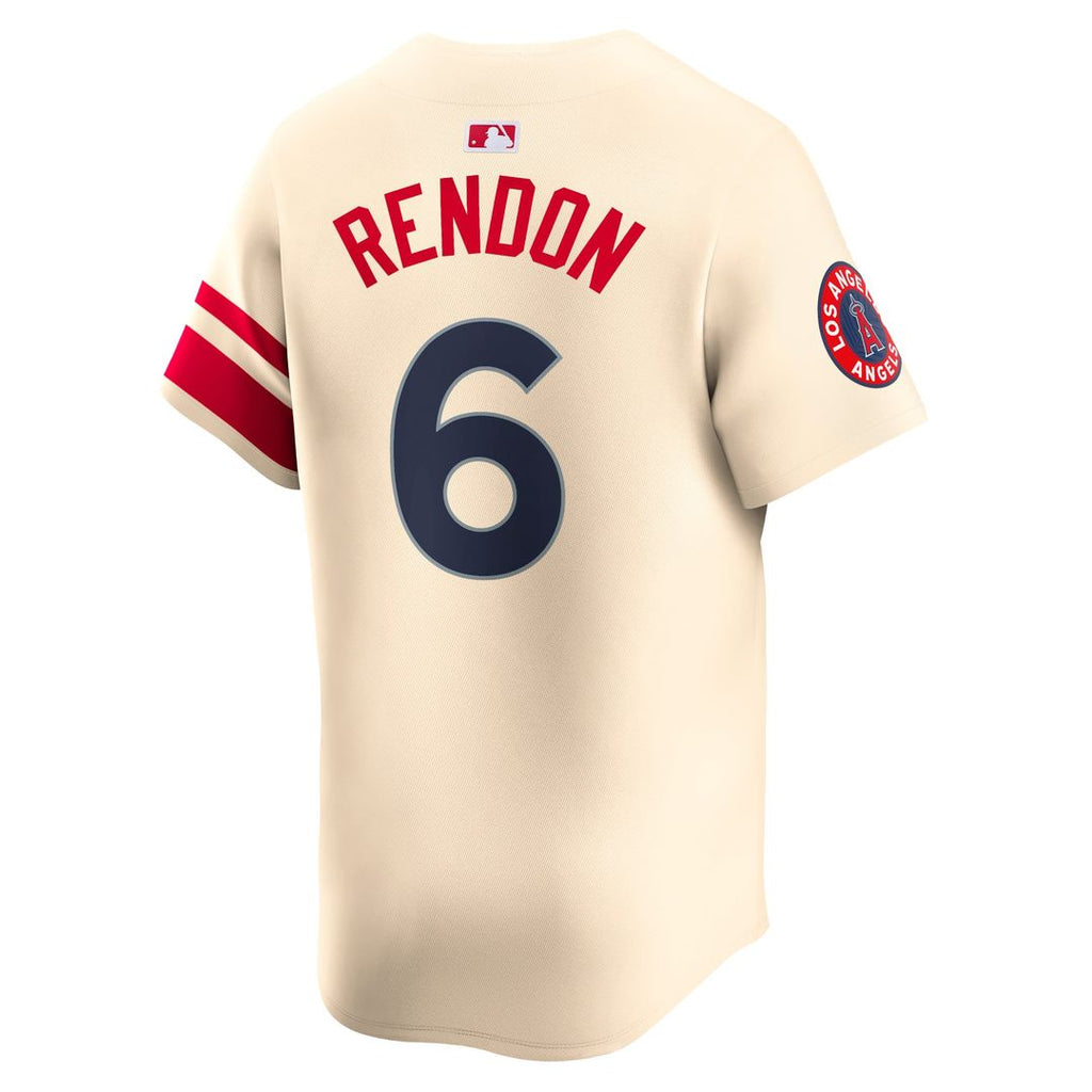 Los Angeles Angels Anthony Rendon City Connect Limited Jersey — Cream