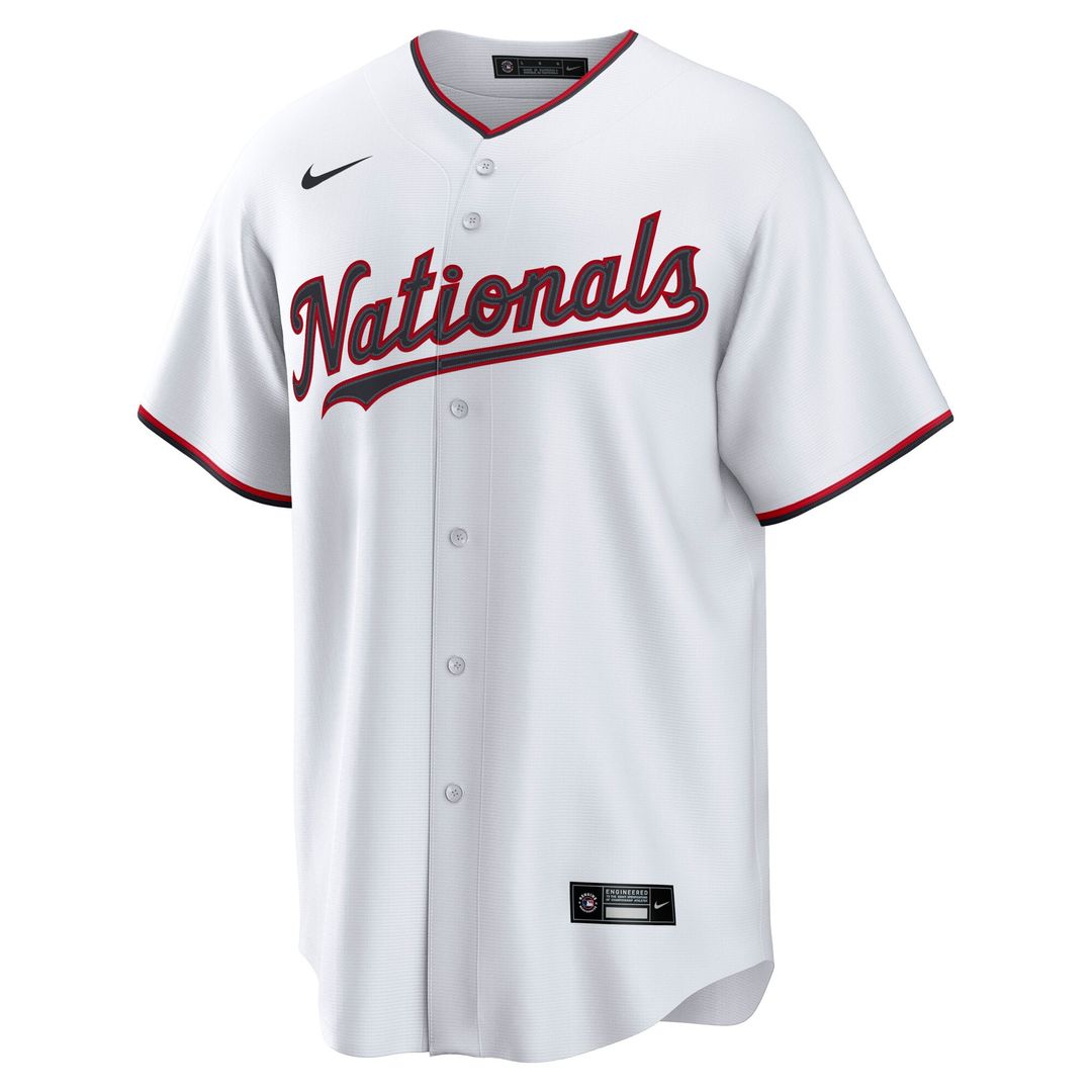 Washington Nationals Dylan Crews Home Replica Jersey — White