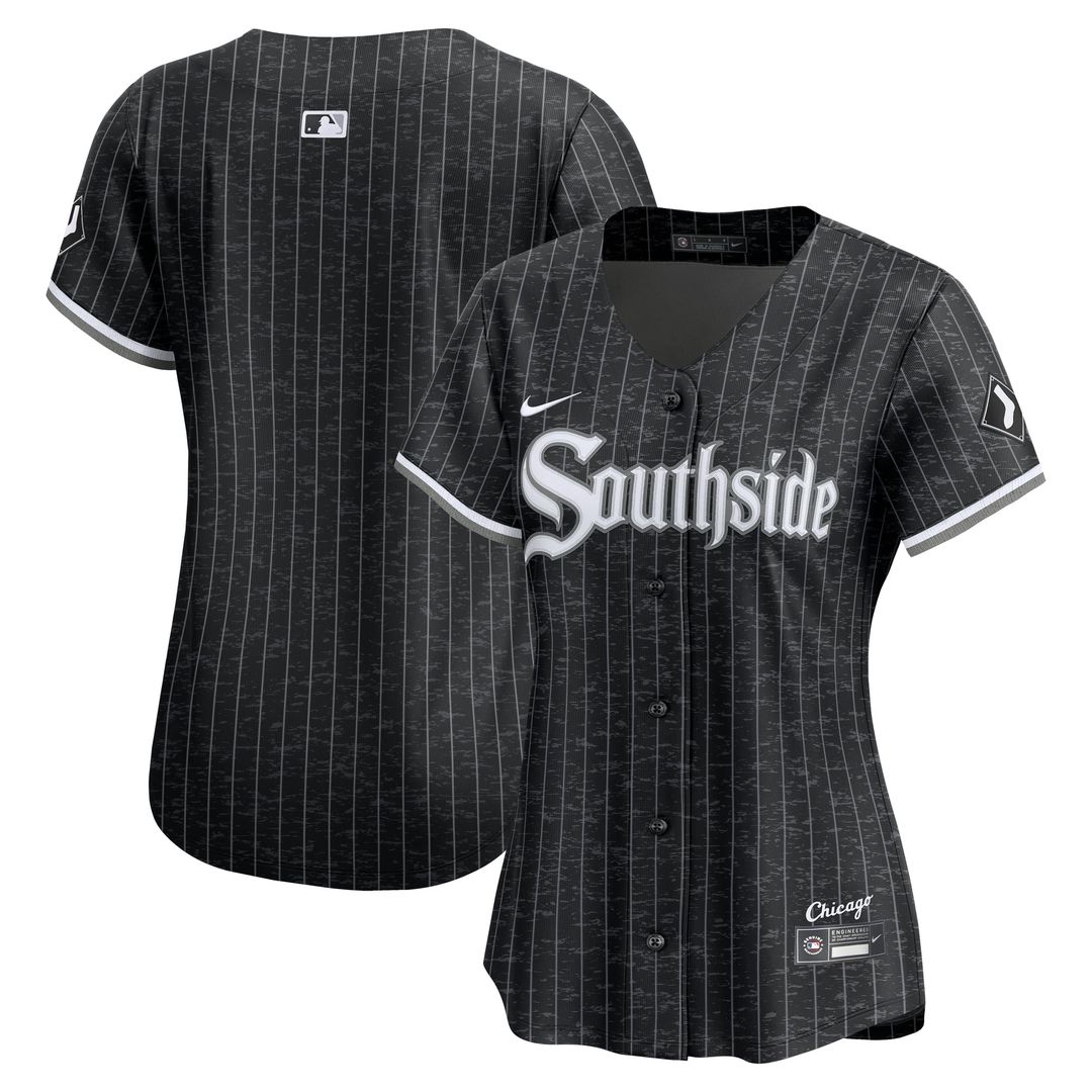 Chicago White Sox Women's City Connect Limited Jersey — Black