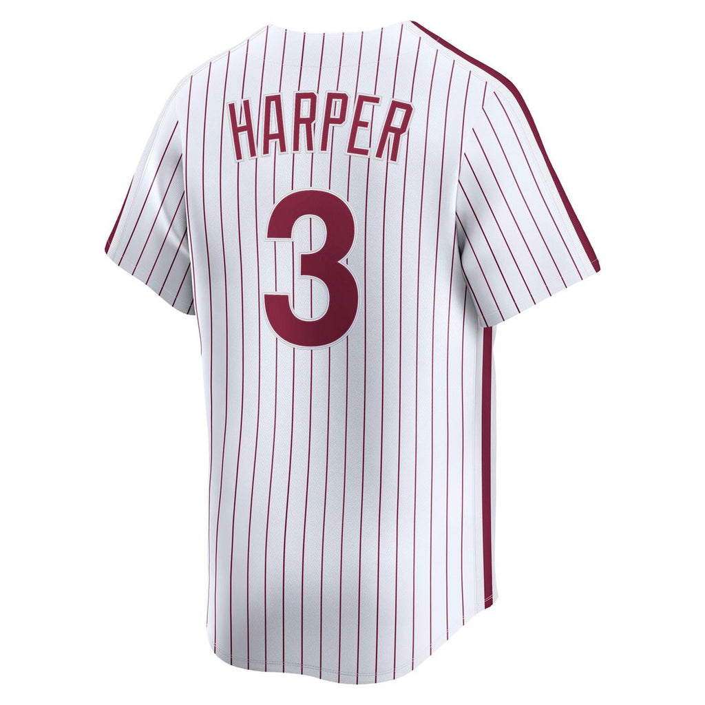 Philadelphia Phillies Bryce Harper Cooperstown Limited Jersey — White