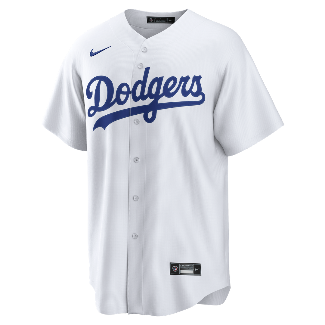 Los Angeles Dodgers Yoshinobu Yamamoto Home Replica Jersey — White