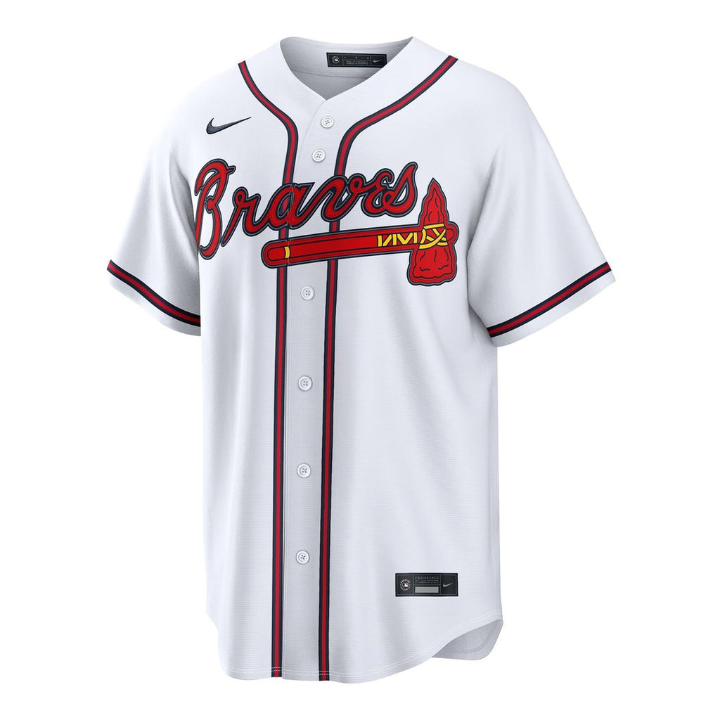 Atlanta Braves Mauricio Dubón Home Replica Jersey — White