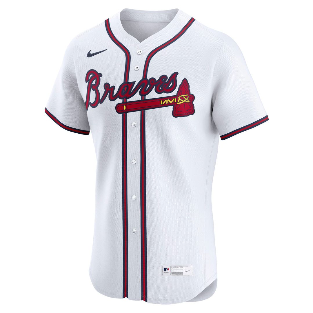Atlanta Braves Matt Olson Home Elite Jersey — White