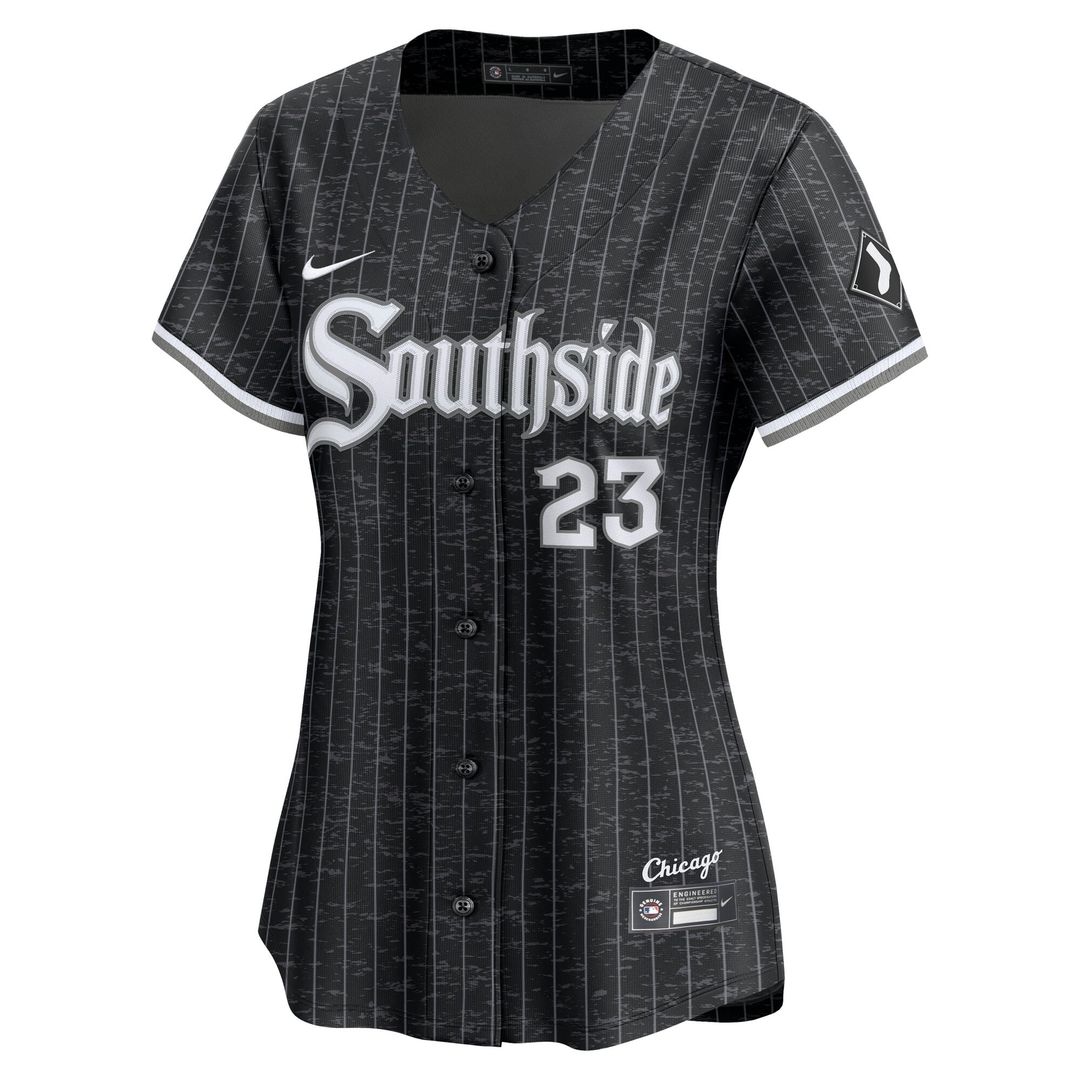 Chicago White Sox Andrew Benintendi Women's City Connect Limited Jersey — Black