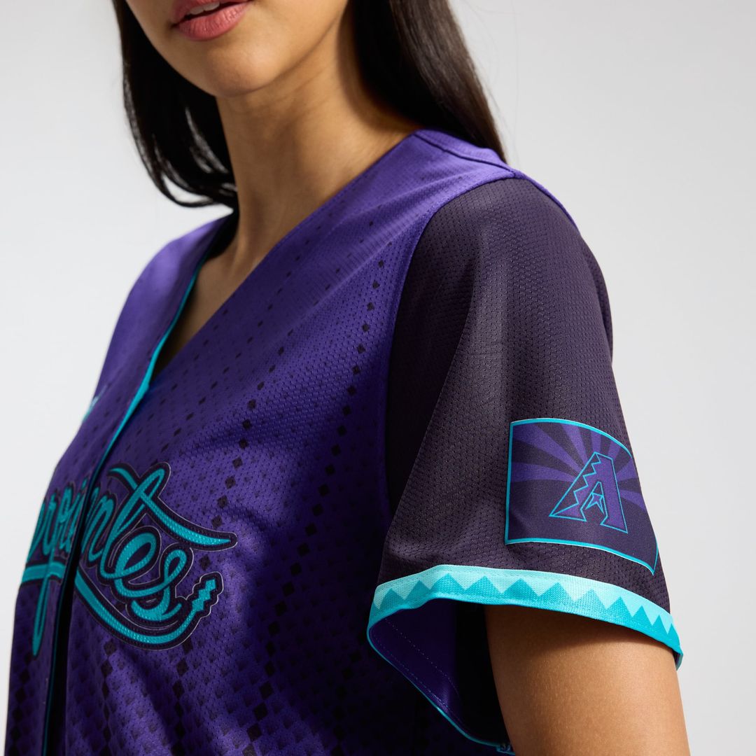 Arizona Diamondbacks Corbin Carroll Women's 2025 City Connect Limited Jersey — Purple