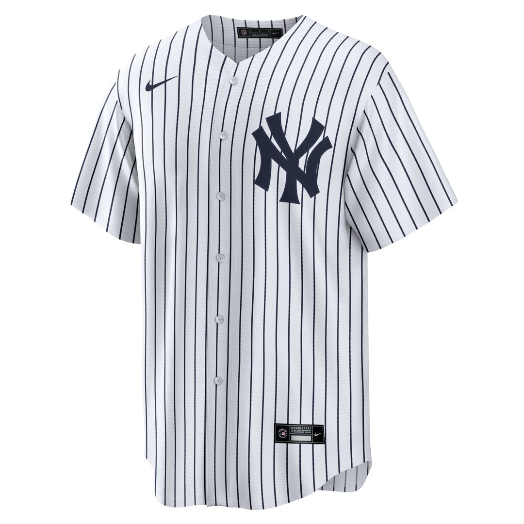 New York Yankees Aaron Judge Home Replica Player Name Jersey — White