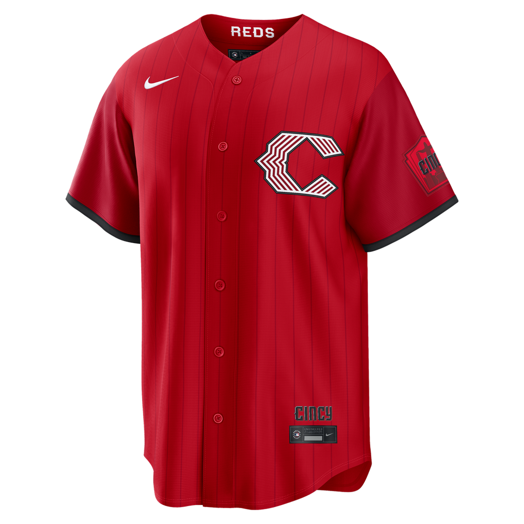 Cincinnati Reds 2026 City Connect Stadium Jersey — Red