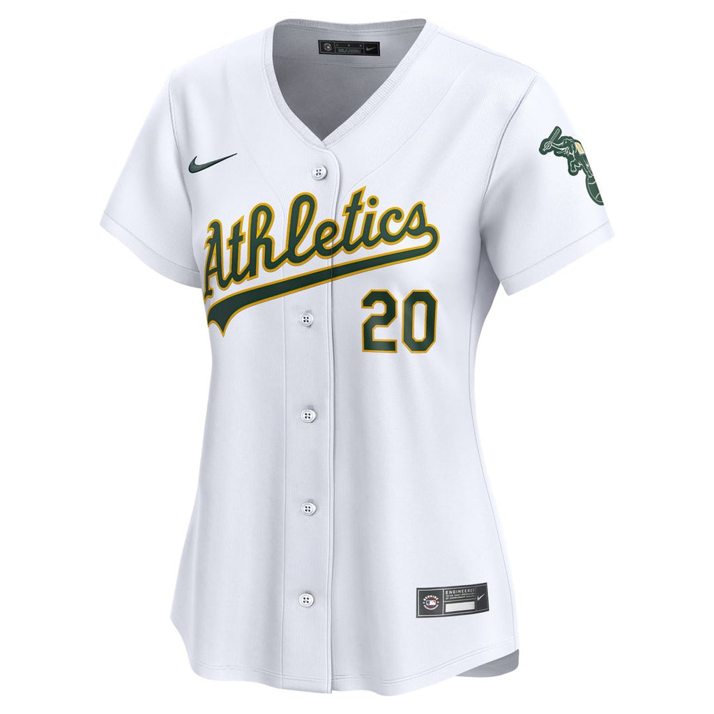 Athletics Zack Gelof Women's Home Limited Jersey — White