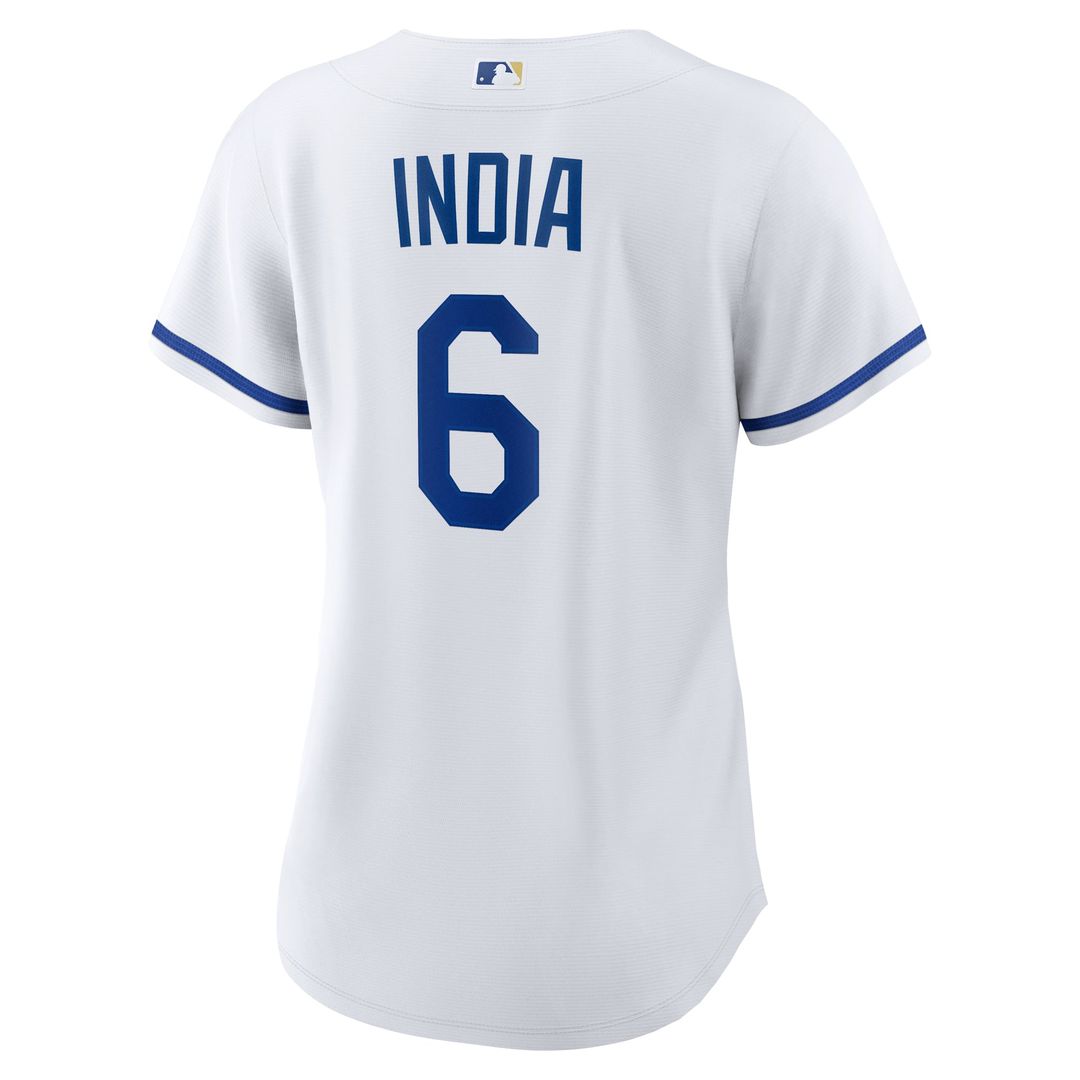 Kansas City Royals Jonathan India Women's Home Replica Jersey — White