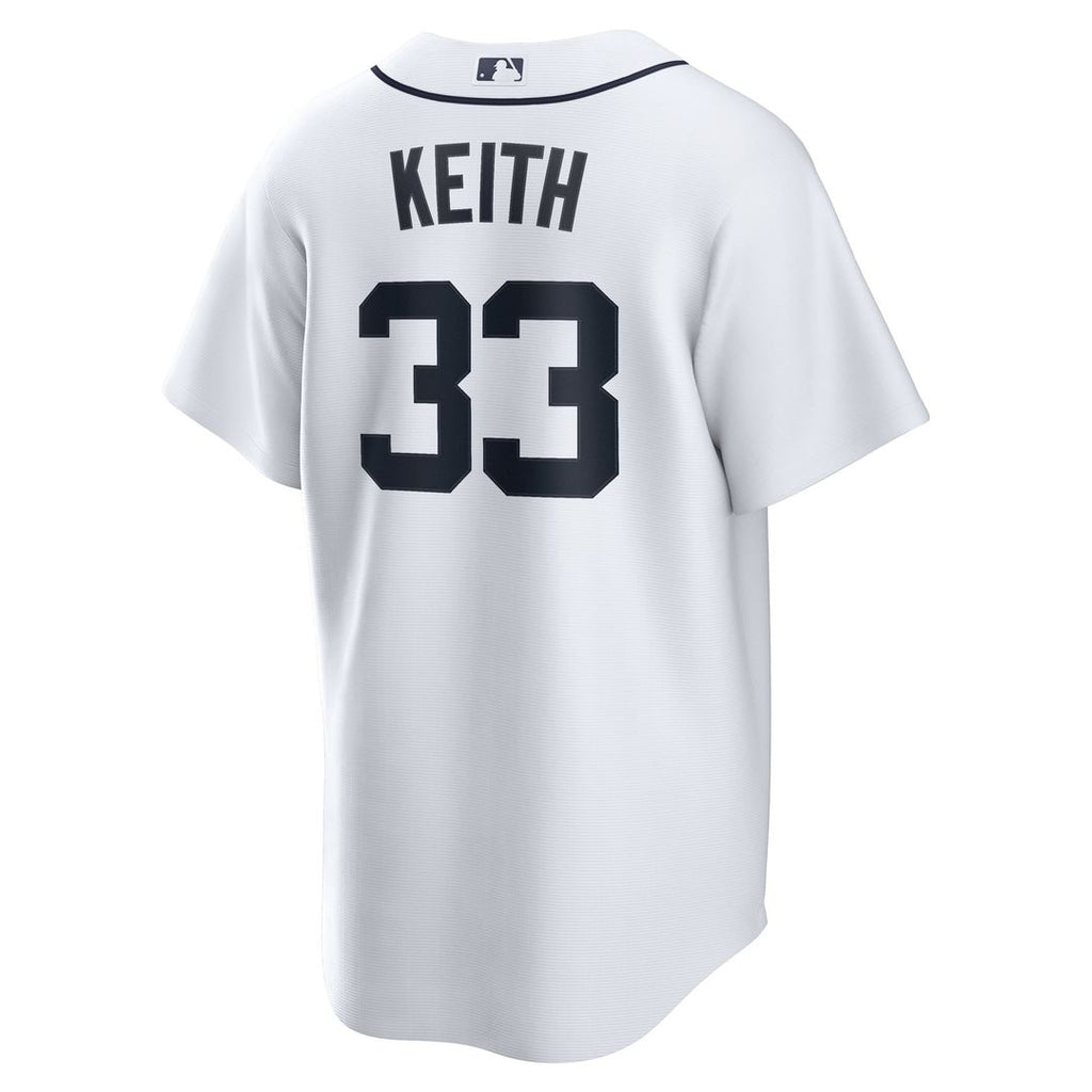 Detroit Tigers Colt Keith Home Replica Jersey — White