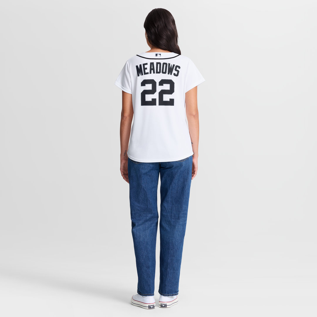 Detroit Tigers Parker Meadows Women's Home Replica Jersey — White