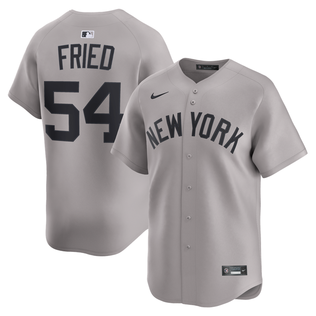 New York Yankees Max Fried Home Limited Jersey — White
