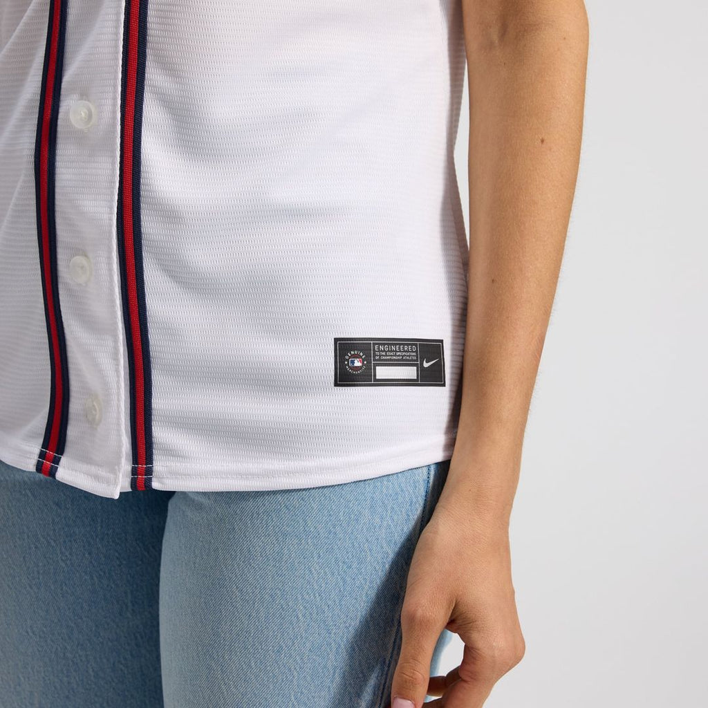 Atlanta Braves Women's Home Replica Team Jersey — White