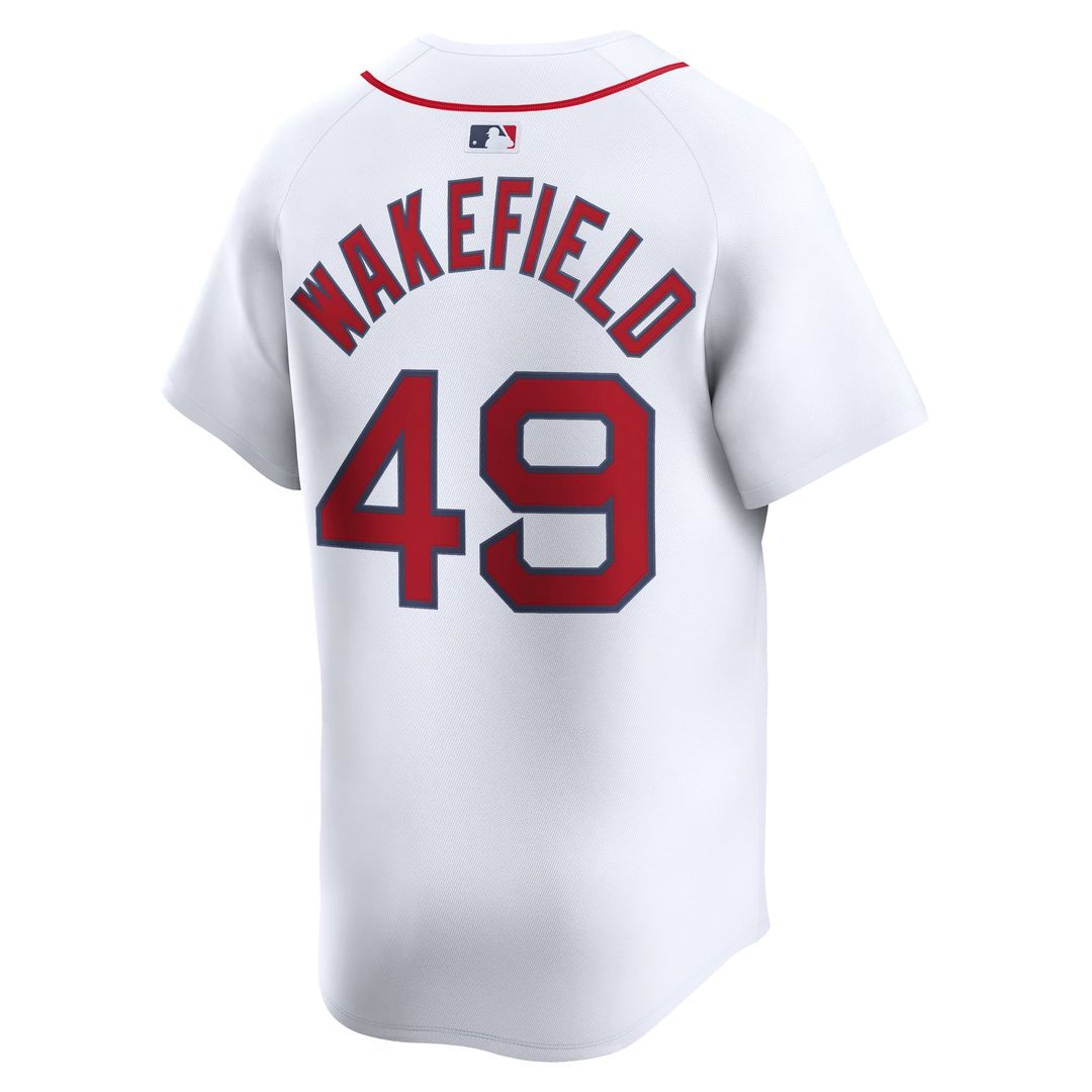 Boston Red Sox Tim Wakefield Home Limited Jersey — White