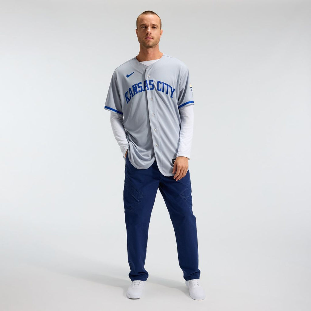 Kansas City Royals 2022 Road Authentic Jersey — Gray
