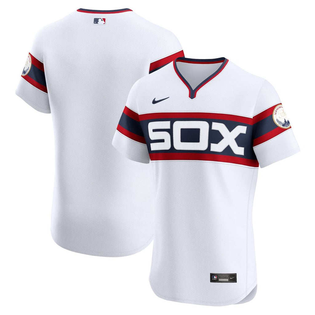 Chicago White Sox Alternate lightweight Elite Patch Jersey — White