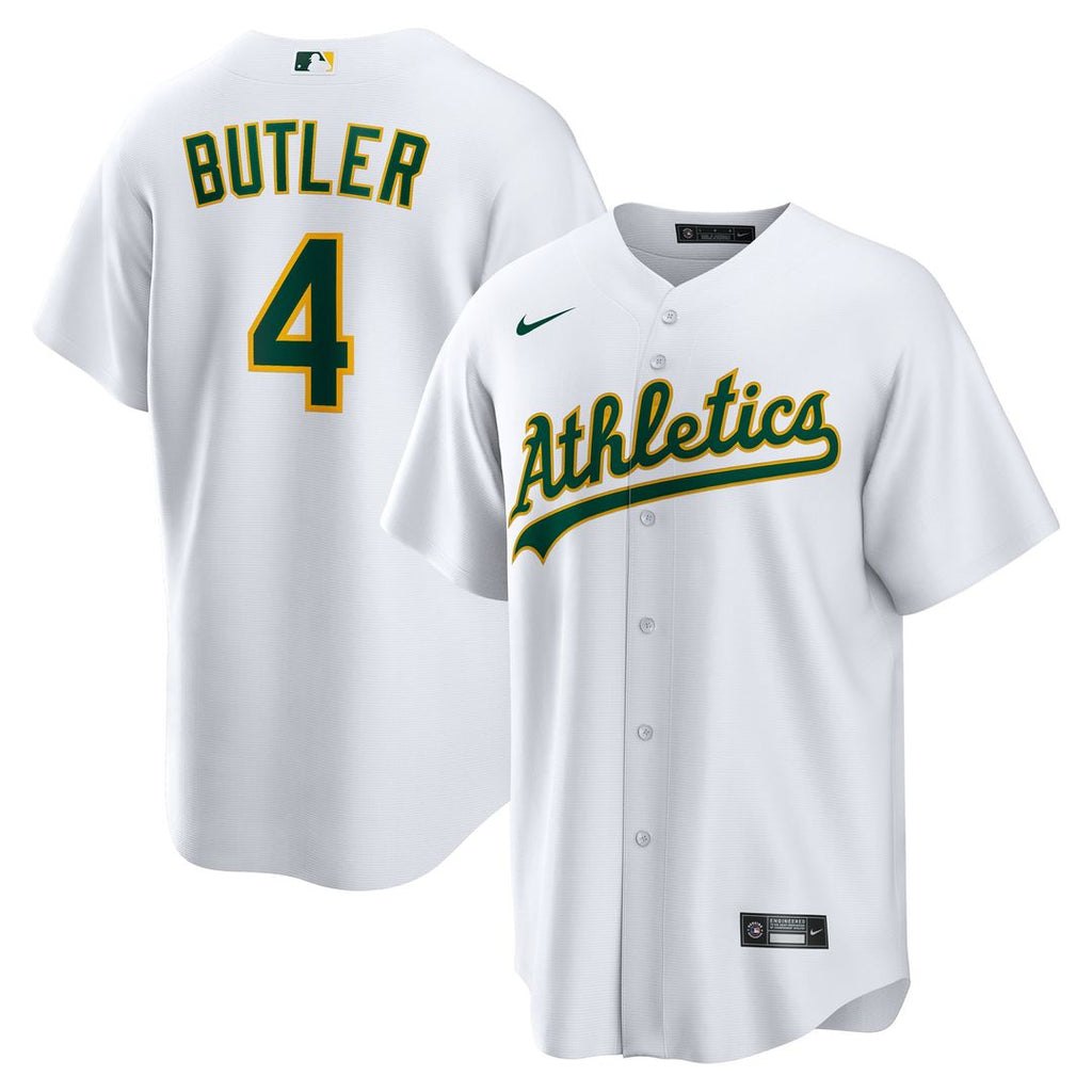 Athletics Lawrence Butler Home Replica Jersey — White