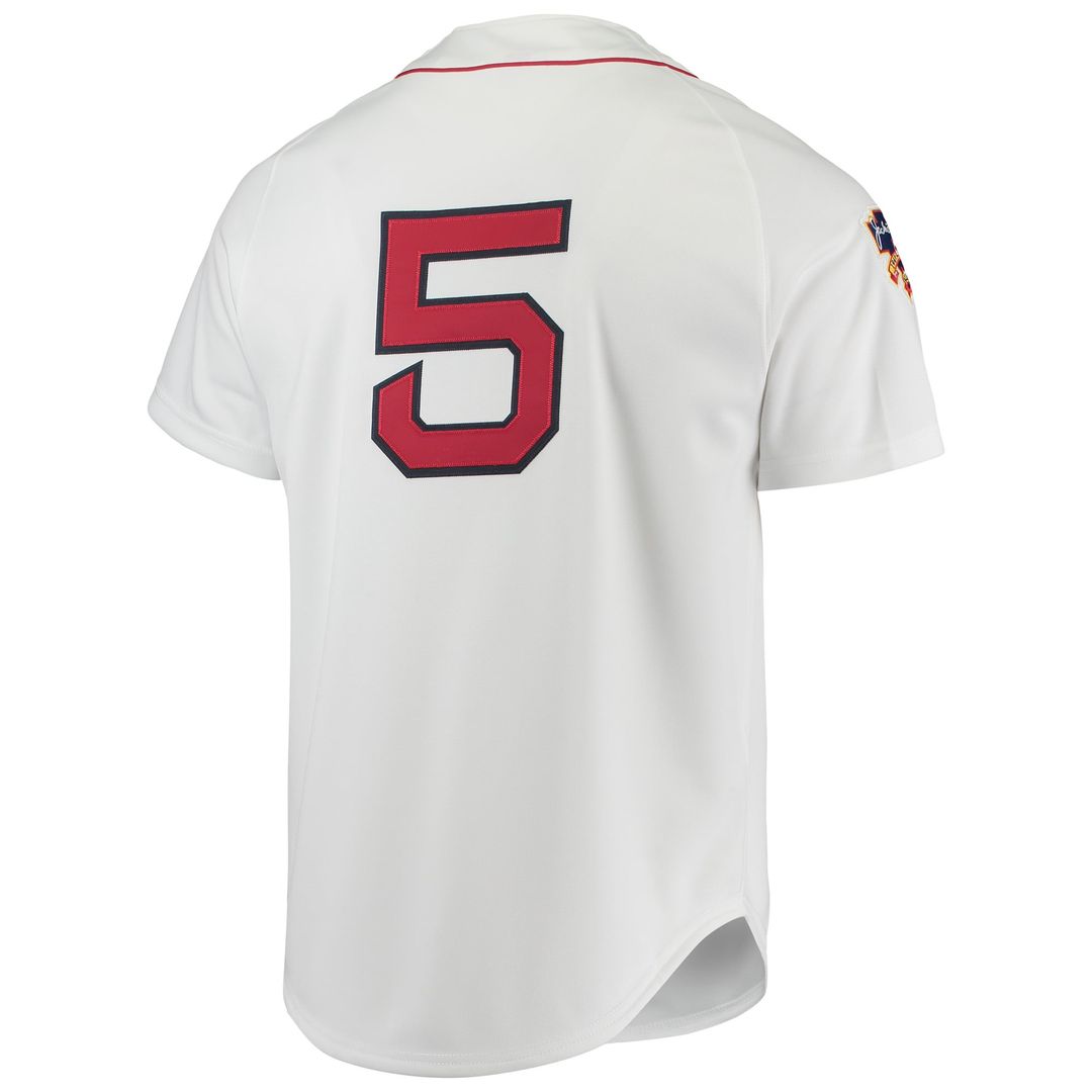 Boston Red Sox Nomar Garciaparra 1997 Cooperstown Authentic Jersey — White
