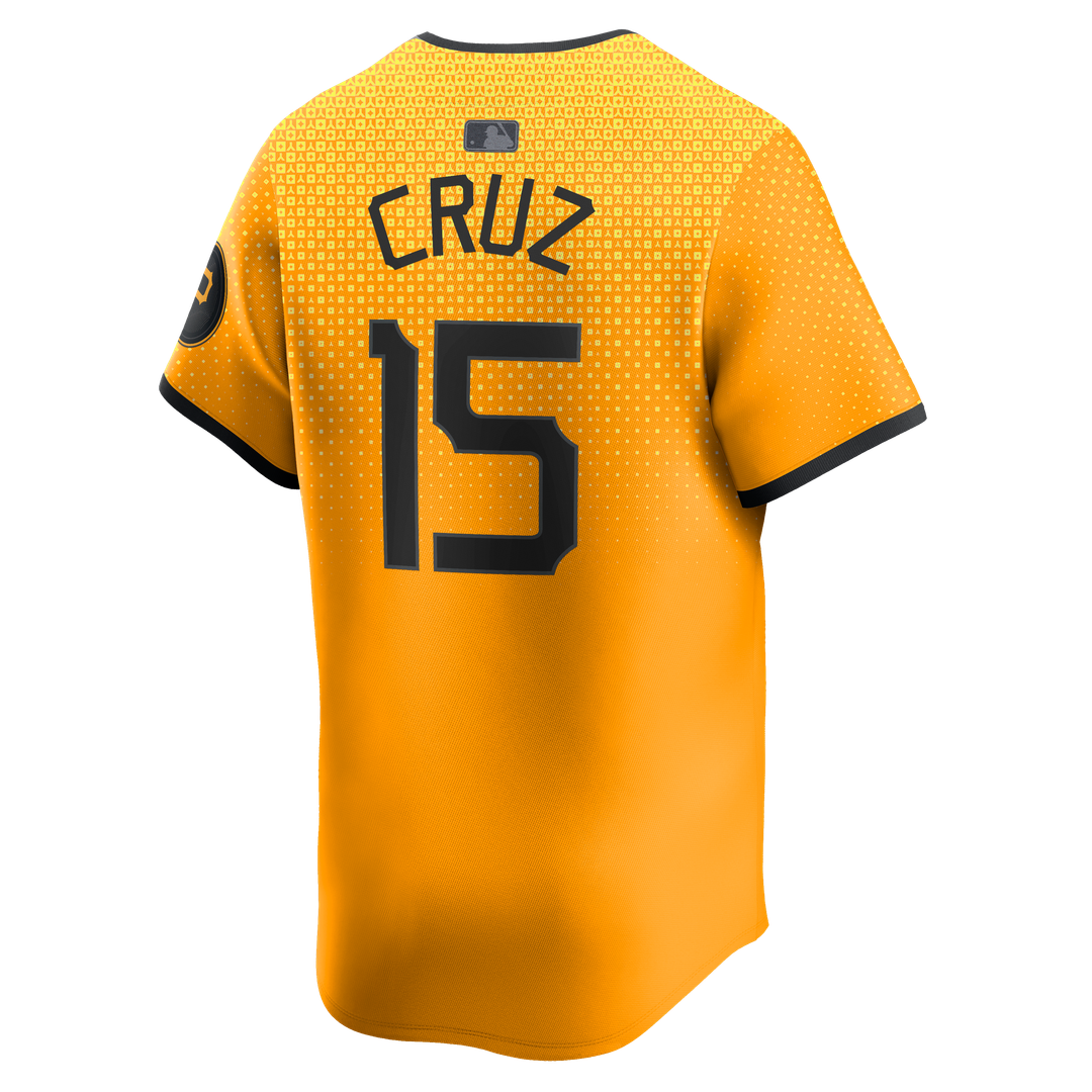 Pittsburgh Pirates Oneil Cruz City Connect Limited Jersey — Gold