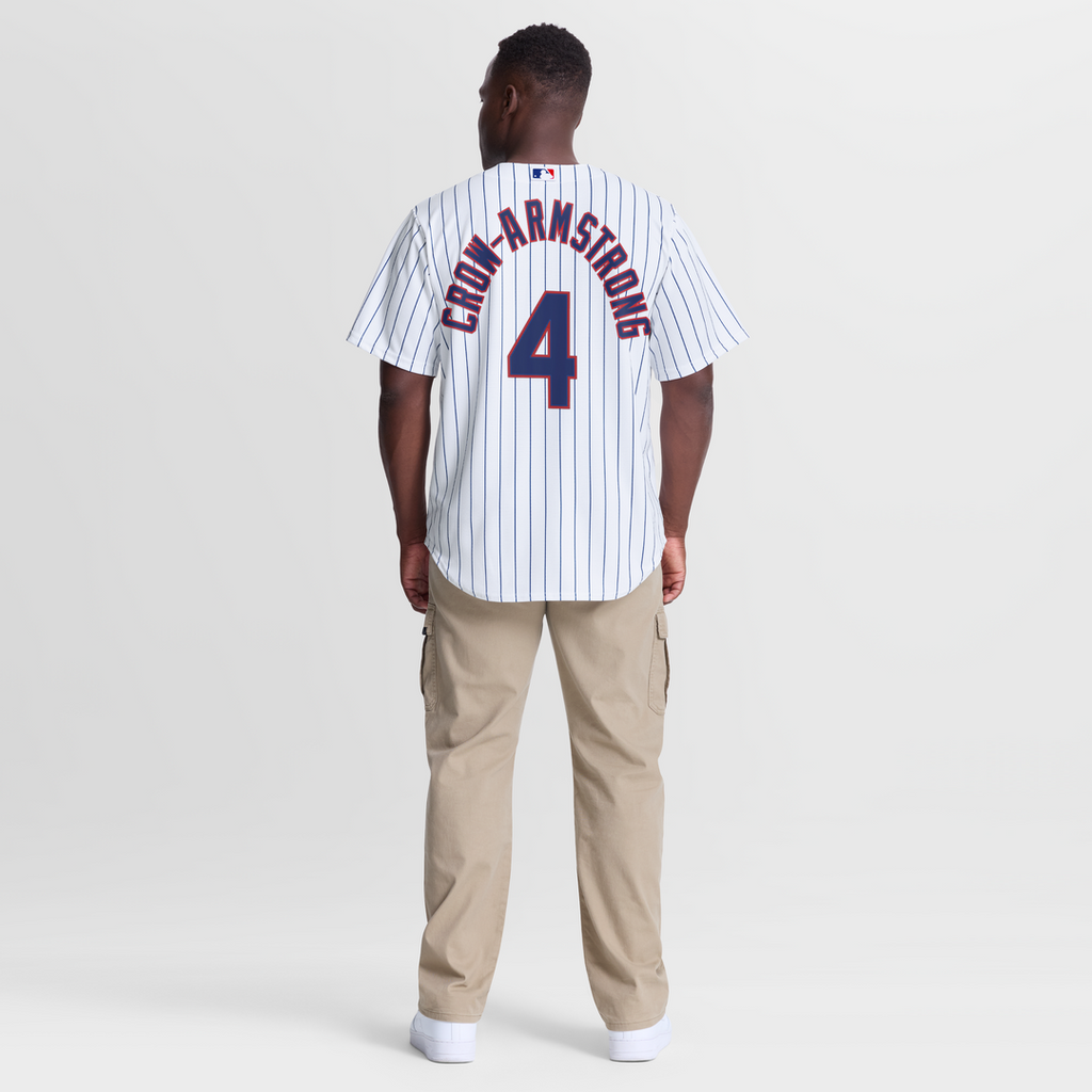 Chicago Cubs Pete Crow - Armstrong Home Replica Jersey — White