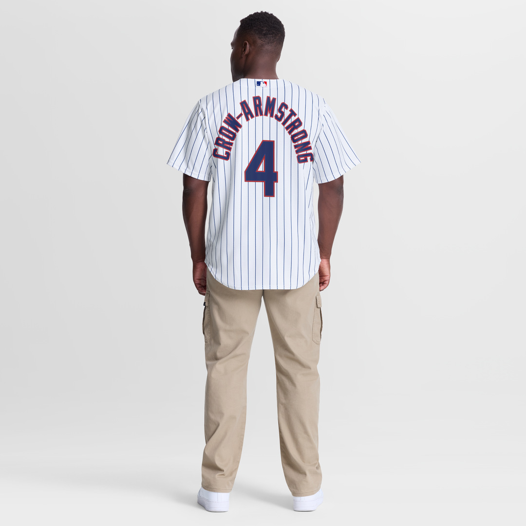 Chicago Cubs Pete Crow - Armstrong Home Replica Jersey — White