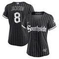 Chicago White Sox Bo Jackson Women's City Connect Replica Jersey — Black