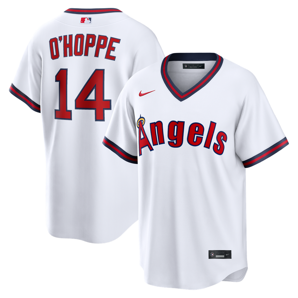 Los Angeles Angels Logan O'Hoppe Alternate Replica Jersey — White