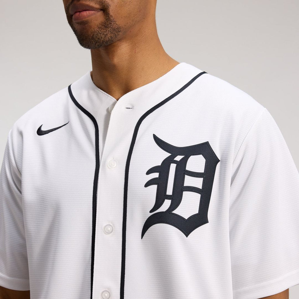 Detroit Tigers Home Replica Jersey — White