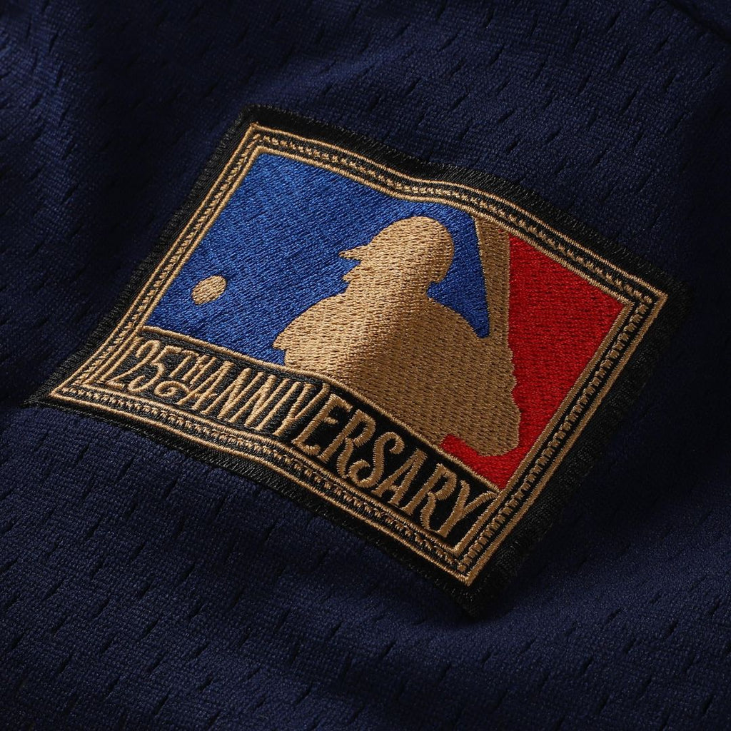 Bo Jackson California Angels Cooperstown Mesh Batting Practice Button-Up Jersey — Navy