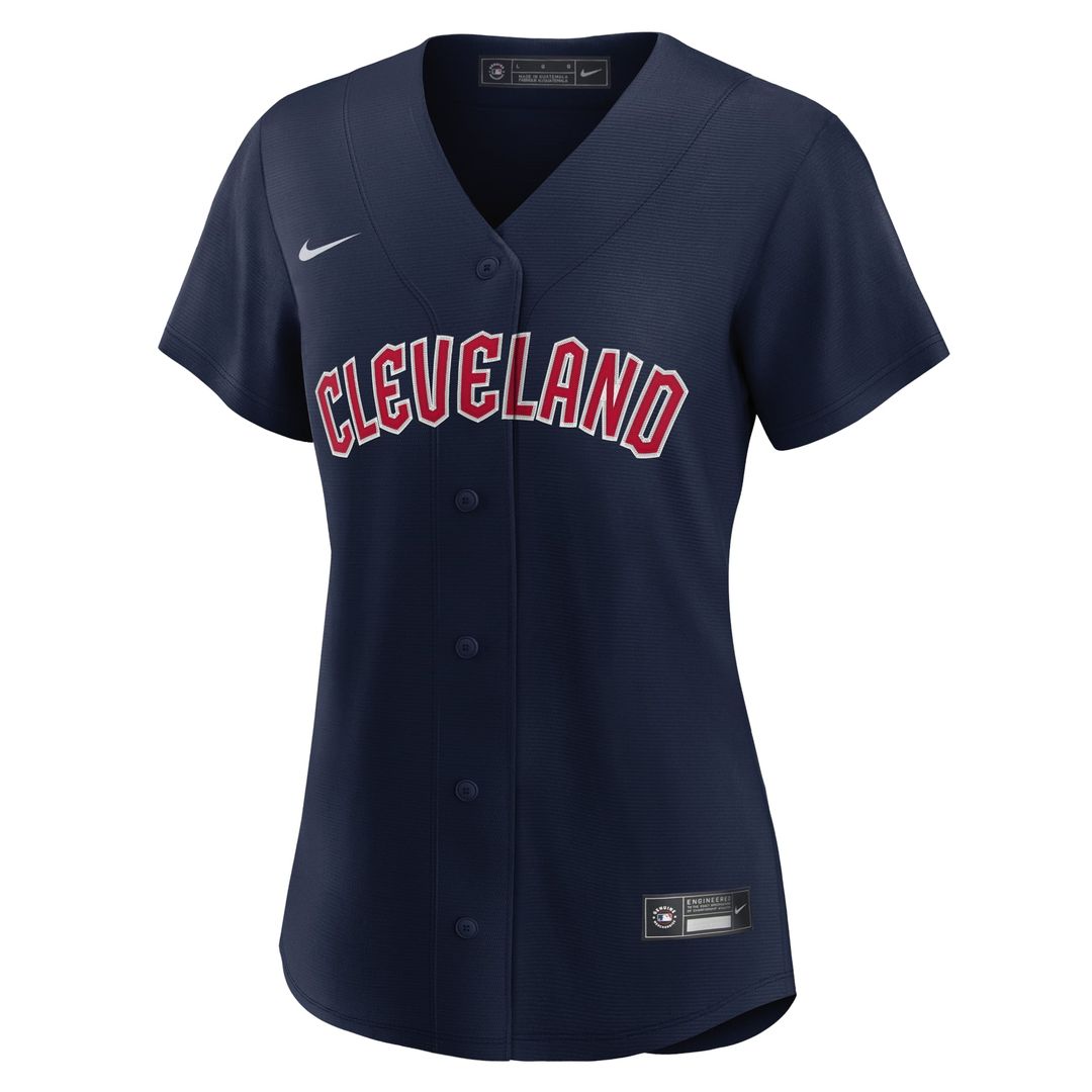 Cleveland Guardians Women's Alternate Official Replica Jersey — Navy