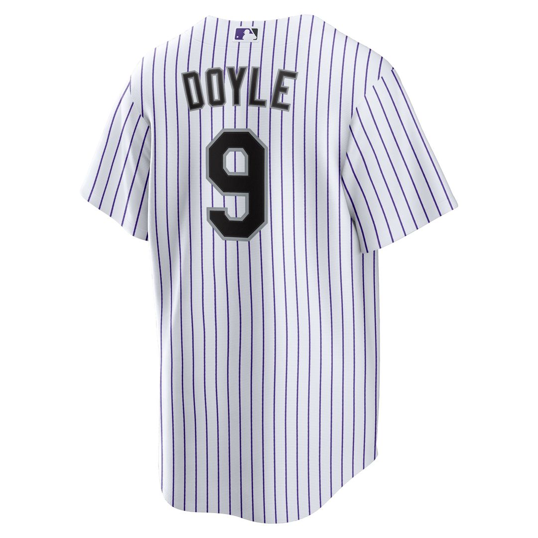 Colorado Rockies Brenton Doyle Home Replica Jersey — White