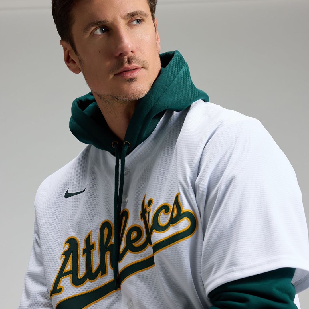 Athletics Nick Kurtz Home Replica Jersey — White