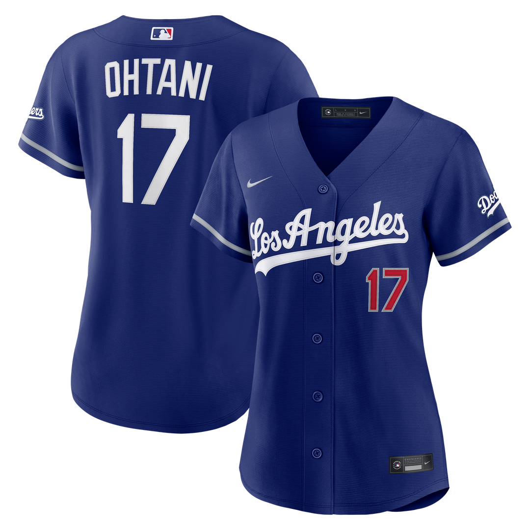 Los Angeles Dodgers Shohei Ohtani Women's Alternate Stadium Jersey — Royal