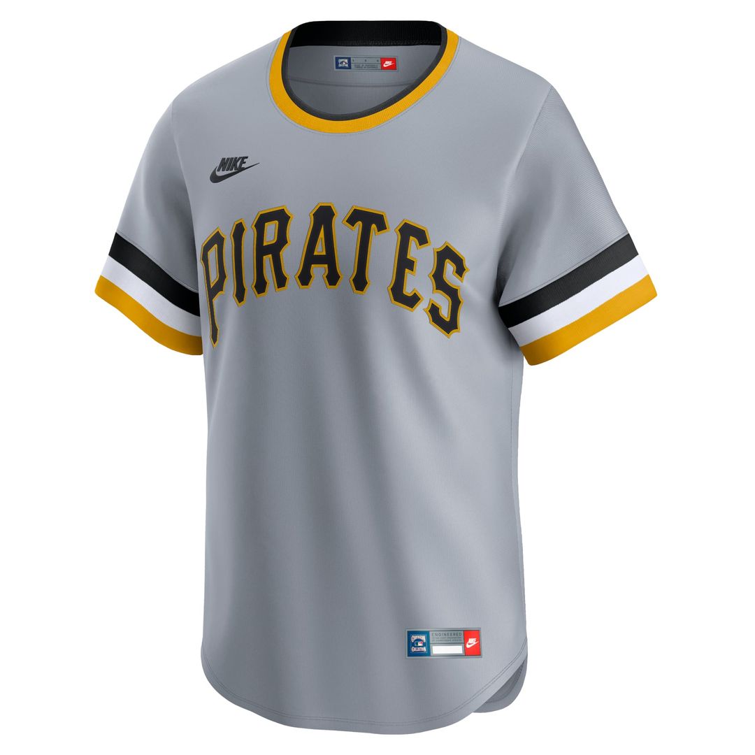 Pittsburgh Pirates Cooperstown Limited Jersey — Gray