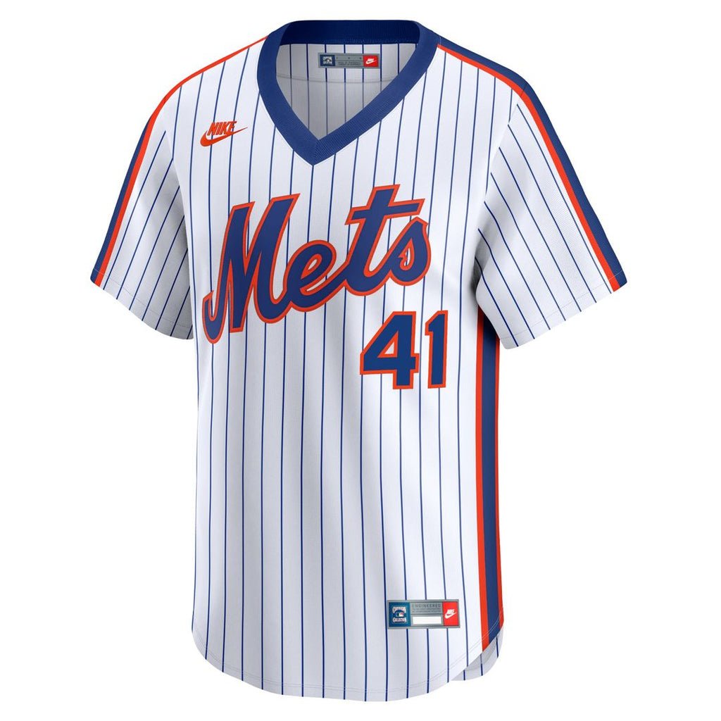New York Mets Tom Seaver Throwback Cooperstown Limited Jersey — White