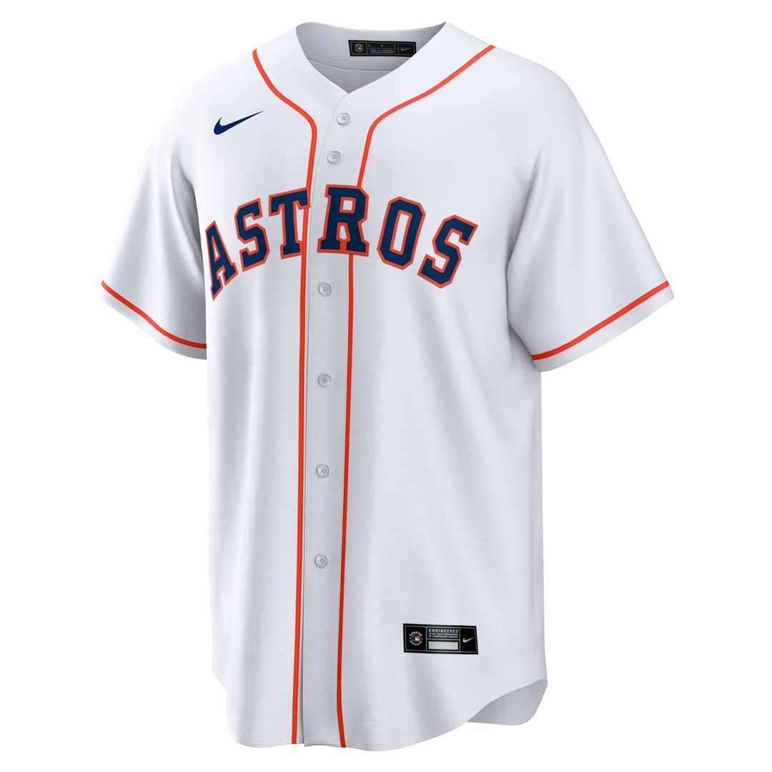 Houston Astros Jose Altuve Home Replica Player Name Jersey — White