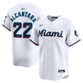 Miami Marlins Sandy Alcantara Home Limited Jersey — White