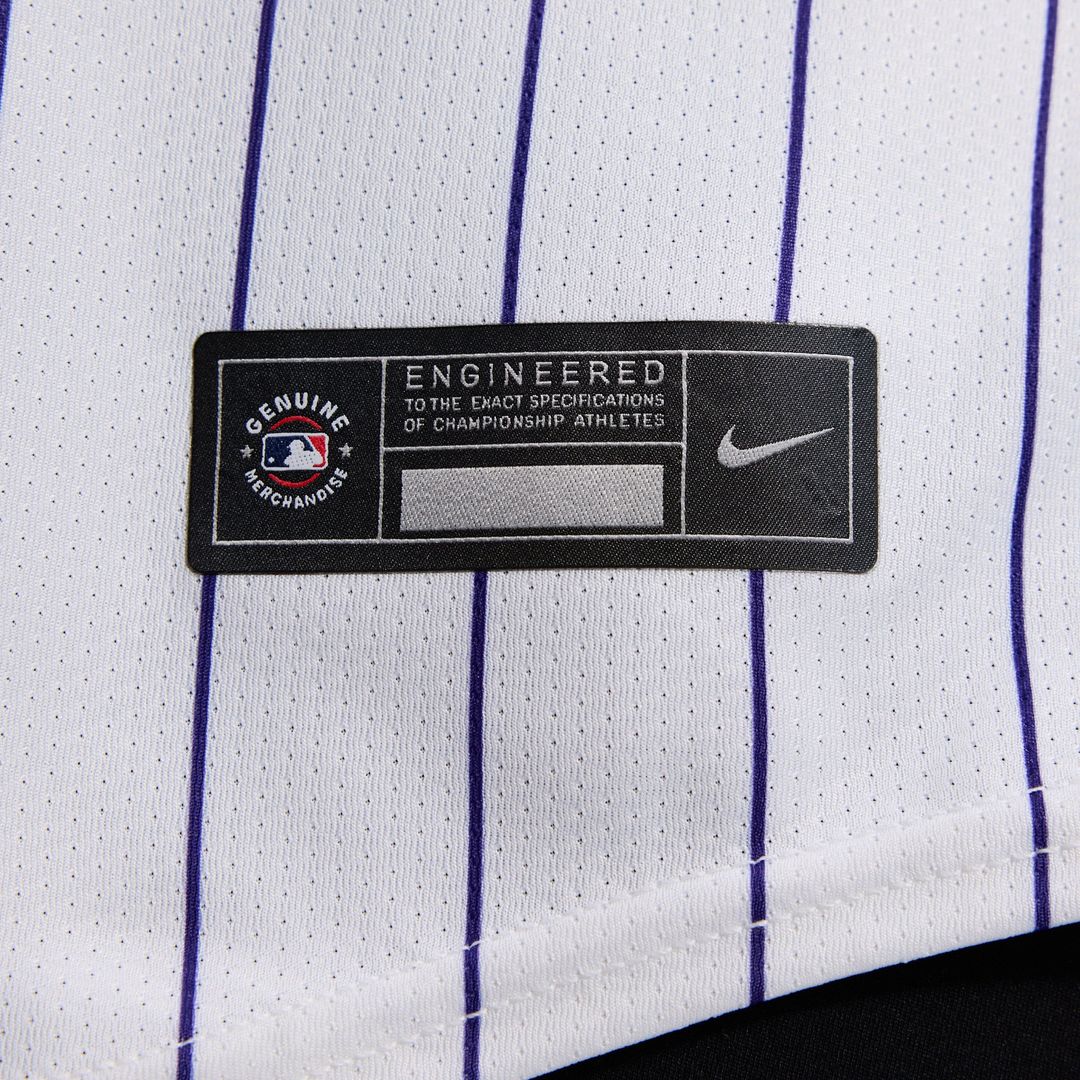 Colorado Rockies Women's Home Limited Jersey — White