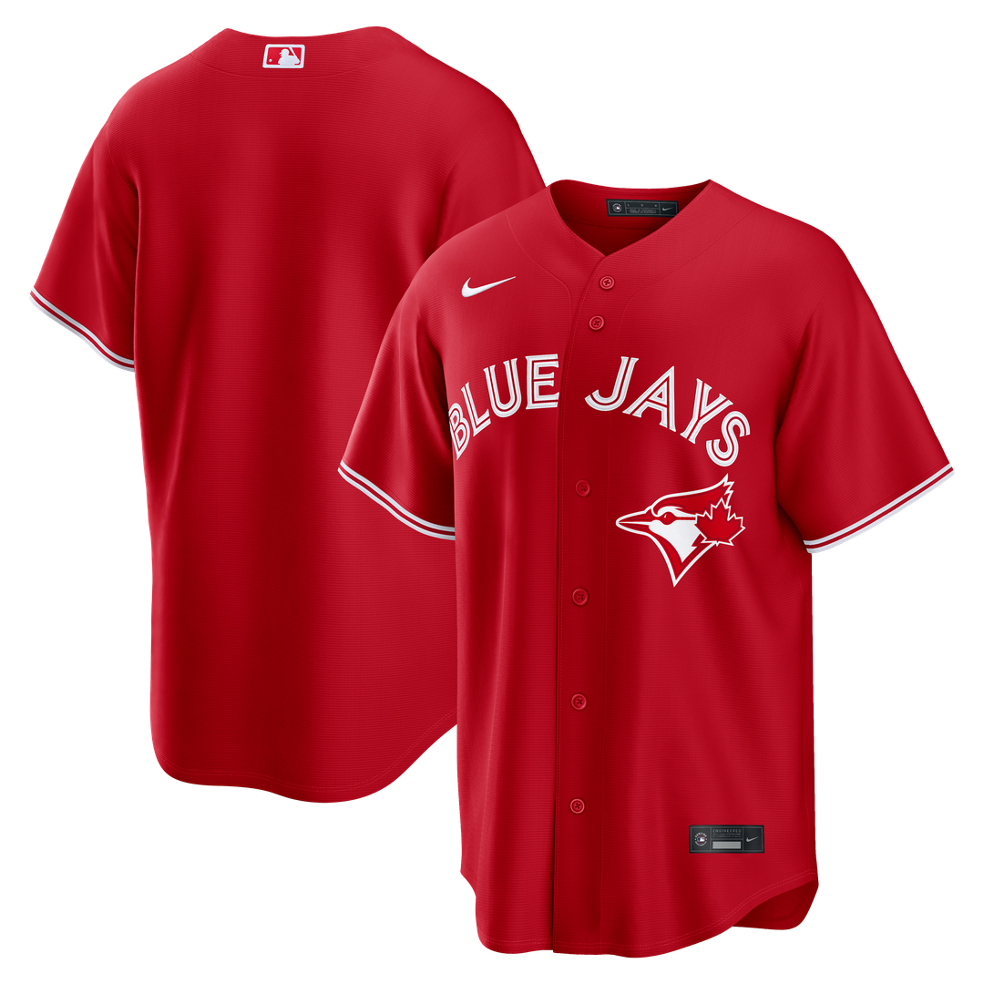 Toronto Blue Jays Canada Day Replica Jersey — Red