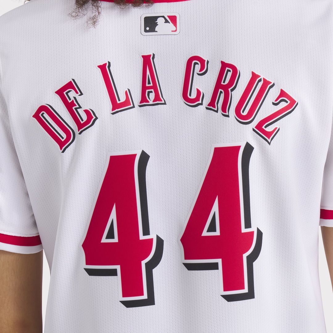 Cincinnati Reds Elly De La Cruz Women's Home Limited Jersey — White